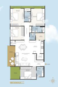 Project Image of 0.0 - 1550.0 Sq.ft 4 BHK Apartment for buy in Heaven Crest