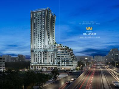 Project Image of 1081.0 - 1561.0 Sq.ft 3 BHK Apartment for buy in Shreeji The Crown