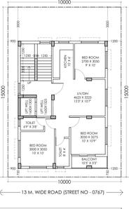 Project Image of 0.0 - 1196.0 Sq.ft 3 BHK Apartment for buy in Danish Asha Kunj Individual Project
