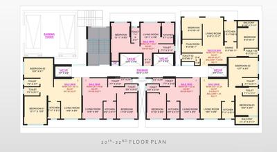 Project Image of 378.0 - 794.0 Sq.ft 1 BHK Apartment for buy in Pushpanjali Residency