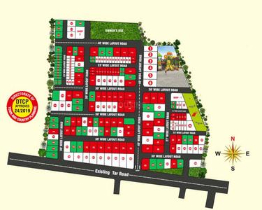 Project Image of 870.0 - 3000.0 Sq.ft Residential Plot Plot for buy in Greenfield Platina Phase III