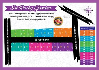 Project Image of 719.0 - 1604.0 Sq.ft Residential Plot Plot for buy in Sri Rocky Garden
