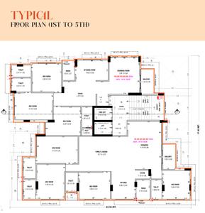Aranath Tatva 3 Tatva Cluster Plan from 1st to 5th Floor 4
