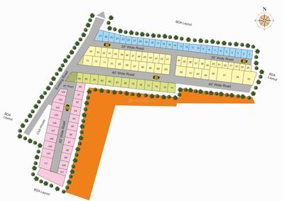 Max Prathana Enclave Images for Layout Plan of Max Prathana Enclave 1