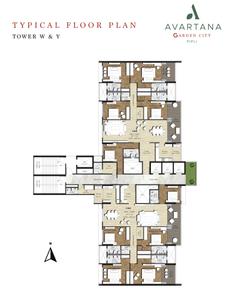 Project Image of 1633.0 - 3143.0 Sq.ft 3 BHK Apartment for buy in Avartana Garden City
