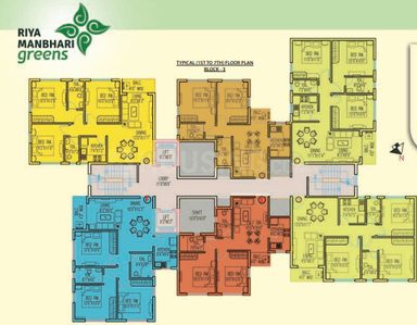 Project Image of 822.0 - 1182.0 Sq.ft 2 BHK Apartment for buy in Riya Manbhari Greens