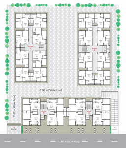 Project Image of 1052 Sq.ft 2 BHK Apartment / Flat for sale in Vatva for Rs. 3200000