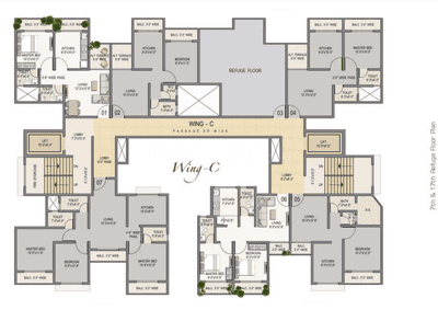 Project Image of 0.0 - 710.0 Sq.ft 2 BHK Apartment for buy in Osian Garden