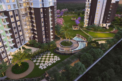 Project Image of 2289.0 - 2450.0 Sq.ft 4 BHK Apartment for buy in Hero Homes Tower 8