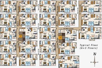 Project Image of 426.0 - 1210.0 Sq.ft 1 BHK Apartment for buy in Sanfield Raaga