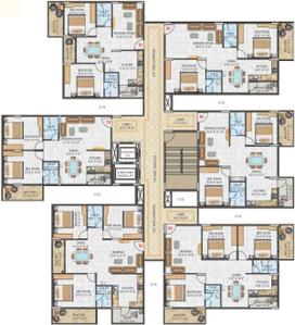 Project Image of 741.0 - 1335.0 Sq.ft 2 BHK Apartment for buy in Hi Life Greens