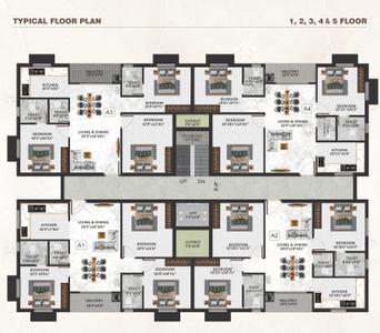 Project Image of 0.0 - 1201.0 Sq.ft 3 BHK Apartment for buy in Sagar The One
