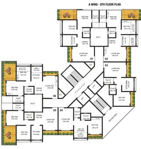 Project Image of 960 Sq.ft 2 BHK Apartment / Flat for sale in Badlapur East for Rs. 3900000
