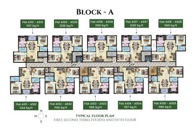 Project Image of 1144.0 - 1293.0 Sq.ft 2 BHK Apartment for buy in Shri Janani High Tide
