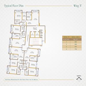 Project Image of 560.0 - 1195.0 Sq.ft 1 BHK Apartment for buy in Kabra Residency Park