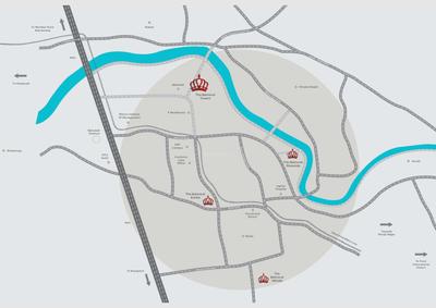Project Image of 1209.76 - 1427.94 Sq.ft 3 BHK Apartment for buy in Kasturi The Balmoral Towers Tower D Phase I
