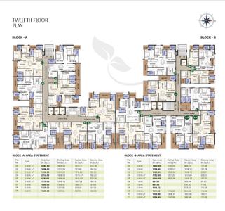 Project Image of 1611.0 - 2282.0 Sq.ft 3 BHK Apartment for buy in Floresta
