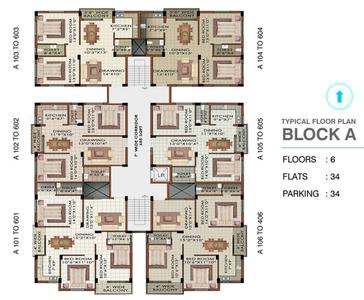 Project Image of 1053.0 - 1385.0 Sq.ft 2 BHK Apartment for buy in Trellis Opel