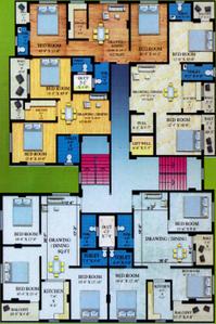 Project Image of 806.0 - 1122.0 Sq.ft 2 BHK Apartment for buy in Haripriya Apartment