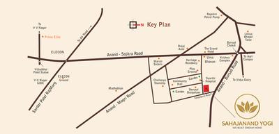 Harekrishna Sahajanand Yogi Location Plan 1