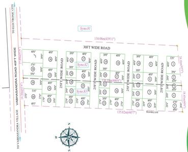 Aishwarya Green Nest Residency Layout Plan 1