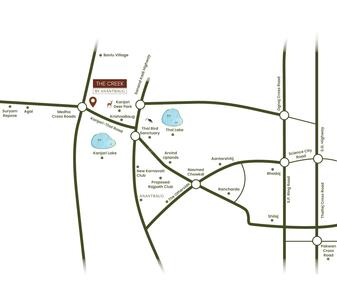 The Creek Location Plan 2