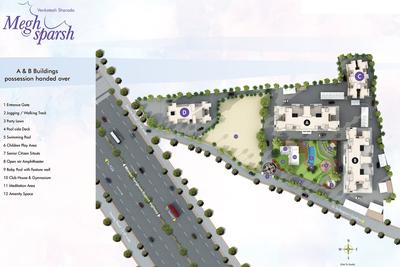 Project Image of 530.77 - 776.4 Sq.ft 2 BHK Apartment for buy in Sharada Meghsparsh Building C