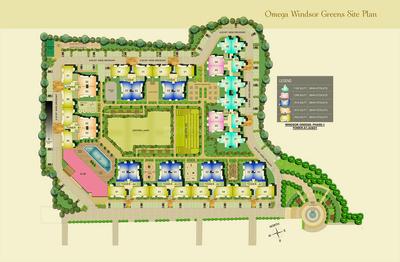Project Image of 1195.0 - 1640.0 Sq.ft 2 BHK Apartment for buy in Omega Windsor Greens Phase 4