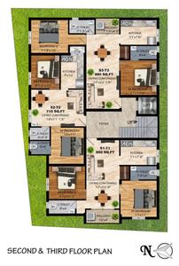 Project Image of 1320.0 - 1355.0 Sq.ft 3 BHK Apartment for buy in Vasiyam Magnum