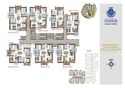 Project Image of 2935 Sq.ft 4 BHK Apartment / Flat for sale in Kondapur for Rs. 28100000