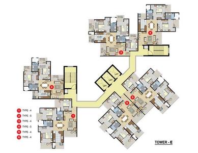 Project Image of 1880 Sq.ft 3.5 BHK Apartment / Flat for sale in Sector 77 for Rs. 26200000