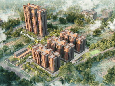 Project Image of 990.0 - 1286.0 Sq.ft 2.5 BHK Apartment for buy in Serene Heights
