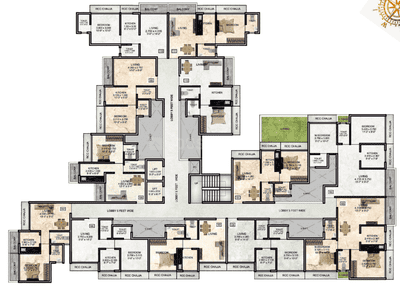 Project Image of 727.0 - 1126.0 Sq.ft 1 BHK Apartment for buy in Skytech Neelkanth Darshan