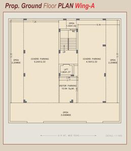 Shreeji Saffron Aqua Wing A Cluster Plan 1