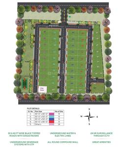 Krishnaja Homes Layout Plan 1