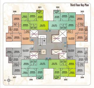 Project Image of 377.0 - 552.0 Sq.ft 1 RK Apartment for buy in Landmarks Orchid Crown