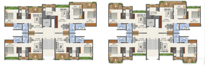 Project Image of 800 Sq.ft 2 BHK Apartment / Flat for sale in Vasai West for Rs. 6900000