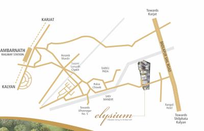 Project Image of 273.0 - 439.0 Sq.ft 1 BHK Apartment for buy in Patel Elysium 2