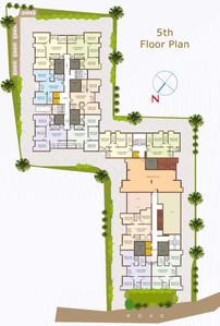 Project Image of 881.0 - 1104.0 Sq.ft 2 BHK Apartment for buy in Vindhya Sparsh