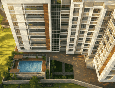 Project Image of 682.65 - 970.47 Sq.ft 2 BHK Apartment for buy in Riswadkar Element 77