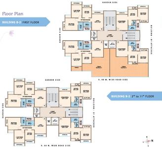 Project Image of 398.0 - 570.0 Sq.ft 1 BHK Apartment for buy in Shree Odhav Shree Hari Residency