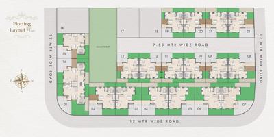 Project Image of 1821.47 - 2100.79 Sq.ft 4 BHK Villa for buy in Nilkanth Aashirwad Villa