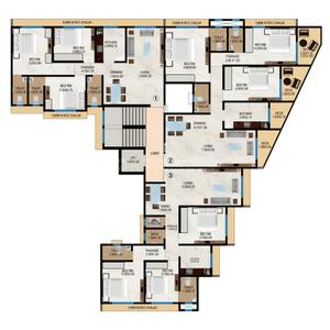 Project Image of 201.61 - 1064.98 Sq.ft 1 RK Apartment for buy in Qadri Manzil