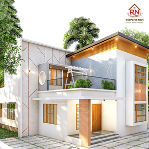 Redporch Pavithram Villas Elevation 1