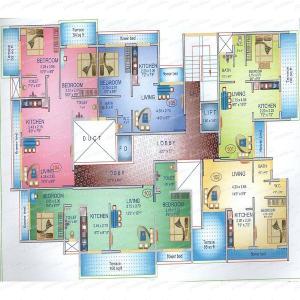 Project Image of 620 Sq.ft 1 BHK Apartment / Flat for sale in Karanjade for Rs. 4100000