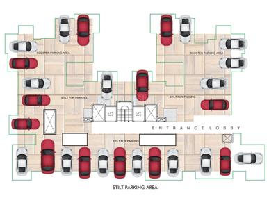 Project Image of 462.0 - 600.0 Sq.ft 1 BHK Apartment for buy in Vastu Heritage