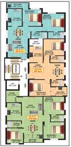 Project Image of 804.0 - 1472.0 Sq.ft 2 BHK Apartment for buy in Eeshani Shivani