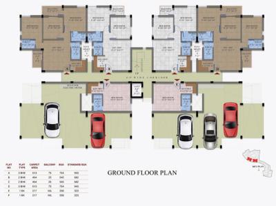 Project Image of 274.0 - 943.0 Sq.ft 1 RK Apartment for buy in Srijan Star Swapno Puron