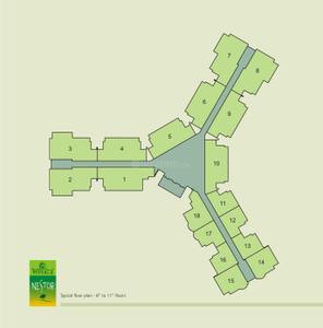 Project Image of 518.0 - 1081.0 Sq.ft 1 BHK Apartment for buy in Hoysala Nestor