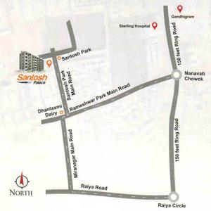 Project Image of 553.0 - 564.0 Sq.ft 2 BHK Apartment for buy in Santosh Palace
